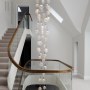 Hampshire famility residence | Staircase and chandelier | Interior Designers